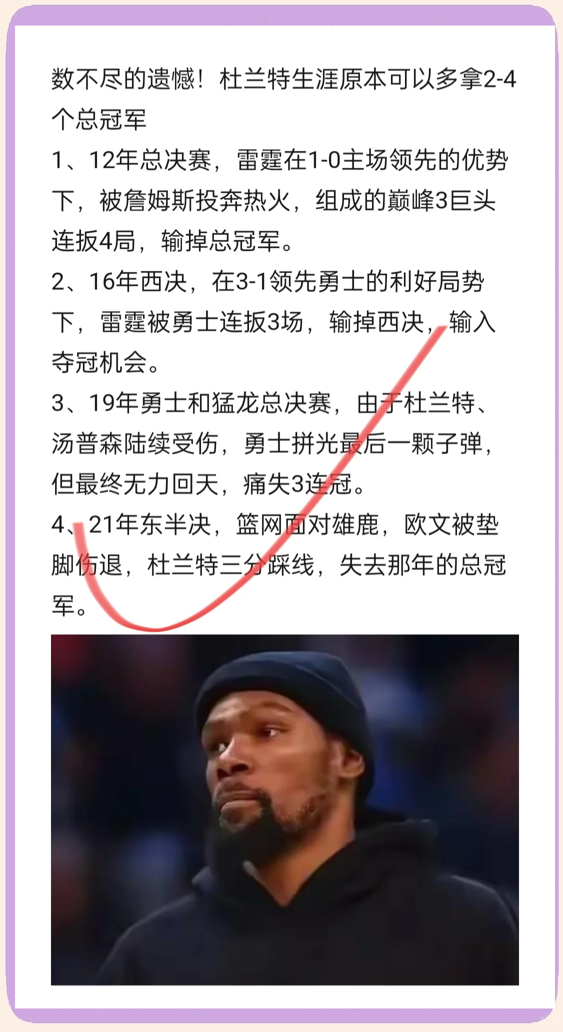 国王陷入低谷，杜兰特连败，连续三场30+球队命运悬念！的简单介绍